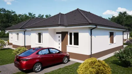 Eladó új építésű ikerház, Vácrátót 4 szoba 87 m² 99.99 M Ft