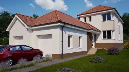 Eladó új építésű ikerház, Veresegyház 5 szoba 131 m² 147.25 M Ft Eladó új építésű ikerház, Veresegyház 5 szoba 131 m² 147.25 M Ft