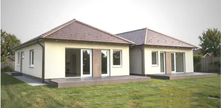 Eladó új építésű ikerház, Veresegyház 4 szoba 110 m² 119.99 M Ft