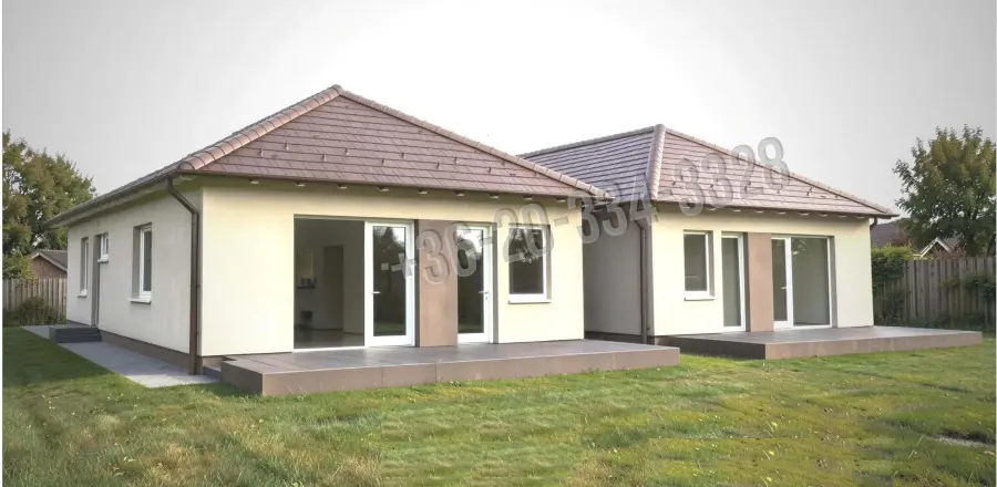 eladó új építésű ikerház, Veresegyház